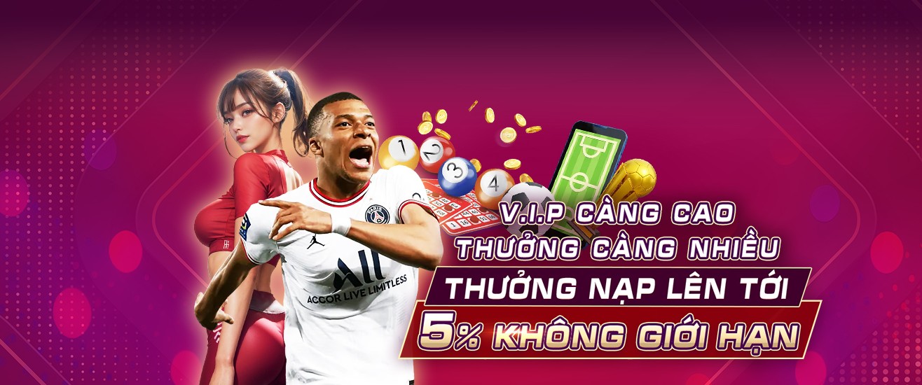 Hình ảnh quảng cáo của vipvn hiển thị nền tảng và các lợi ích