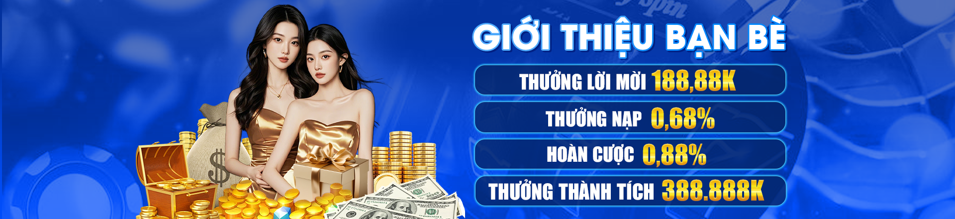 Hình ảnh quảng cáo của vipvn hiển thị nền tảng và các lợi ích