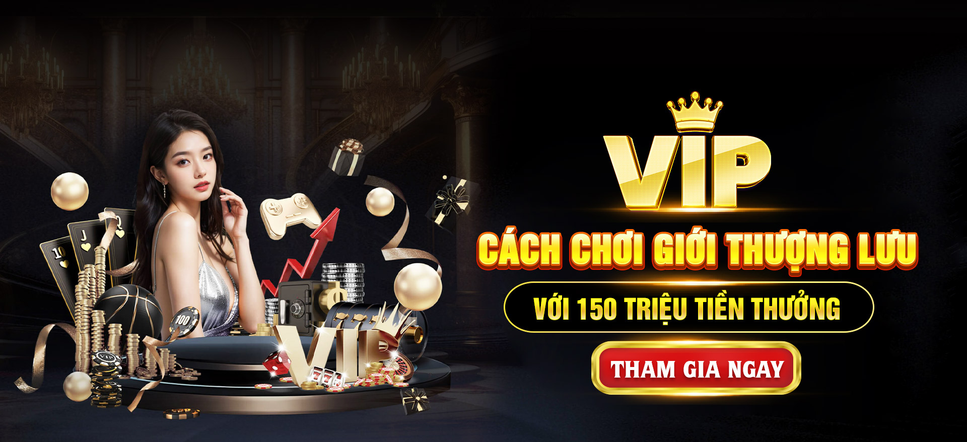 Hình ảnh quảng cáo của vipvn hiển thị nền tảng và các lợi ích