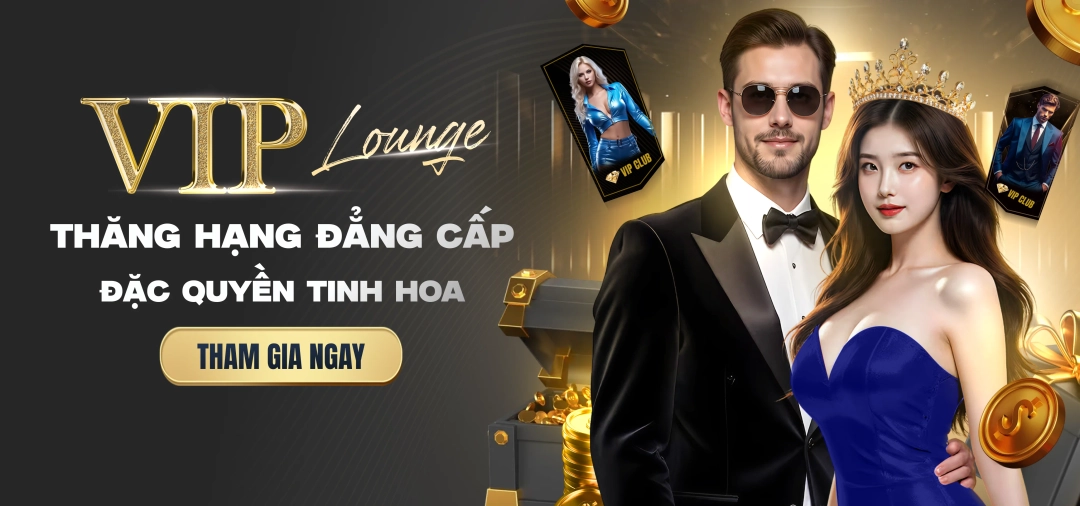 Hình ảnh quảng cáo của vipvn hiển thị nền tảng và các lợi ích